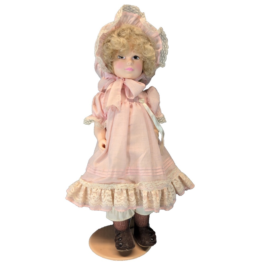 15" Doll Laurel Designed By Jan Hagara For Effanbee Dolls Dressed In Pink 1984